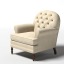 marie`s corner chelsea upholstered classic modern tufted  tuft-upholstered armchair chair